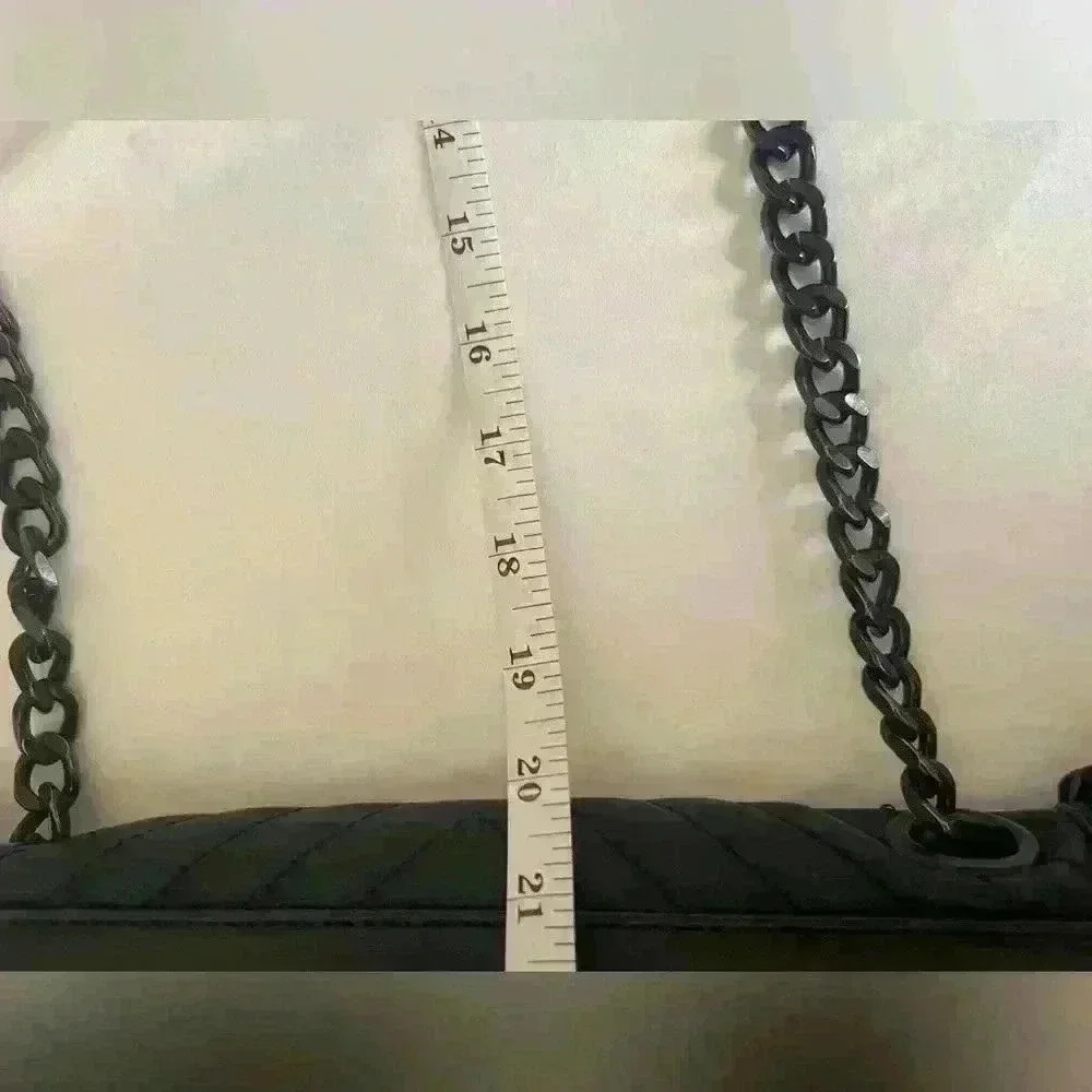 Aldo black handbag. - Picture 6 of 12